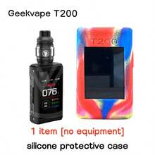 Textured Anti-Drop Anti-Dust Protective Case, Silicone Cover, Protective Shell For Geekvape T200, Multiple Colors Available, Ultra-Thin Tactile Feel, Anti-Slip Anti-Fall Liquid Silicone Protective Case - Multicolor - View 7