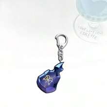 1 Peça Chaveiro Pingente de Anime da Moda, Ornamento para Mochila e Chaves de Carro, Adequado para Família, Amigos, Aniversário, Natal, Halloween, Enfeites de Meia, Presentes - Multicolorido - Visão 17