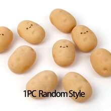 Goma de borrar de plástico con diseño de patata, goma de borrar de novedad kawaii para lápices y escritura, útiles escolares y de oficina, gomas de borrar para niños