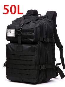 20L/50L Nylon Vattentät Vandring Fiske Jaktväska Ryggsäck Utomhus Skola Gym Ryggsäckar - Multifärgad - Visa 21