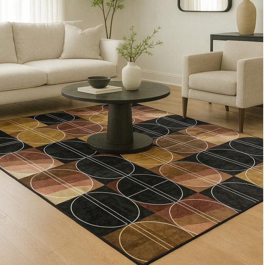 Carpet - モカブラウン - チェックする 1