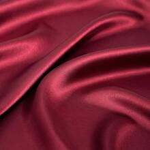 Silky Soft Pink Twin XL Satin Bed Sheets Set, 1 Deep Pocket Fitted Sheet + 1 Flat Sheet + 1 Pillowcase,  In 2025 - 酒紅色 - 查看 10
