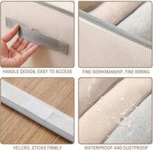 3pcs Closet Clothes Organizer Foldable Drawer Organizers With 12 Compartments And Transparent Mesh Cover For Jeans Clothes Shirts Wardrobe Storage