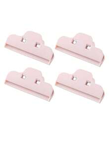 4-Piece DIY Seal Clip Diamond Painting Tool Clip Accessories Cross Stitch Tool Food Snack Storage Sealed Food Clip (Bee, Pink) - Multicolor - View 8