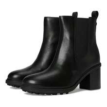 Vionic Truckee J0721L1001 Women's US 8.5 Black Leather Ankle Boots ZOGG1349 - 黑色 - 查看 1