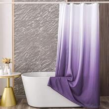 Ombre Dark Purple Shower Curtain Sets For Bathroom Accessories Fabric Polyester Waterproof Modern Shower Curtain Liner With 12 Hooks Purple W72xL72{"Color_name":"Purple","Size_name":"72\"Wx72\"L(Packof1)"} - 多色28 - 查看 3
