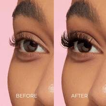 Pestañas postizas KISS, grupos de pestañas, postizas, Airy Wispy', 12 mm a 14 mm, incluye 12 piezas de pestañas preadheridas, aptas para lentes de contacto, fáciles de aplicar, pestañas en tiras - 1 - Ver 6