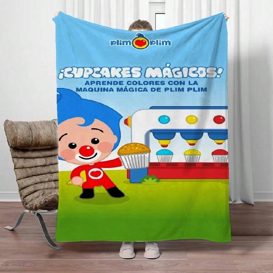 Plim Plim Flannel Blanket Throw Blanket For Sofa Luxury Home Interior Home And Decoration Custom Blankets & Throws Knitted Plaid2.Jpg - 白色 - 查看 1