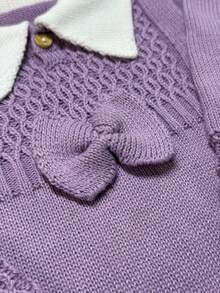 Nika Baby Macacão para bebê em tricô Diana 0 a 3 meses