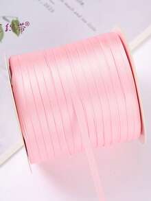 2.5cm Wide Double-Sided Satin Polyester Ribbon, High Density Woven Smooth Soft Non-Pilling, Suitable For Flower Bouquet Packaging, Wreath Tying, Floral Design, Gift Box Bow Making, Cake Edging, DIY Crafts, Applicable For Wedding, Valentine's Day, Birthday, Christmas, New Year And Other Occasions