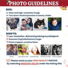 1pc/3pcs/5pcs Personalized Funny Ugly Sweater Pendant, Customized Face Photo Ornament, Christmas Gift, Holiday Memorial Decoration For Grandchildren - Multicolor - View 6