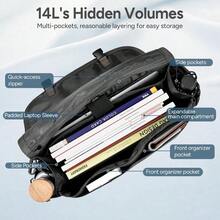 Messenger Bag For Men Women Antitheft Lightweight Men's Laptop Bag 15.6 Inch Water Resistant Crossbody Satchel Bags Computer Work Office College Bag With Shoulder Strap