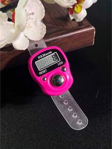 10 piezas/Paquete Anillo de dedo con contador manual LED