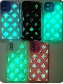 Funda Neon Brillante en la obscuridad 3 en 1 - Morado - Ver 5