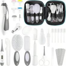 Healthcare And Grooming Kit, 24PCS Upgraded Safety Care Kit, Nursery Care Set, Care White - GREY WHITE-31 - View 2