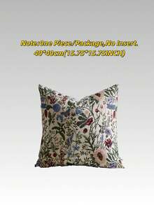 1件/2件装花卉图案装饰抱枕套，四季皆宜，多种颜色、图案和尺寸可选，高密度提花面料枕套（不含枕芯），拉链封口，适合节日派对，可搭配米色沙发靠垫、沙发枕、床枕、客厅、办公室、汽车靠枕，也可作为一份简约柔软的礼物。 - 綠葉向日葵 - 查看 16