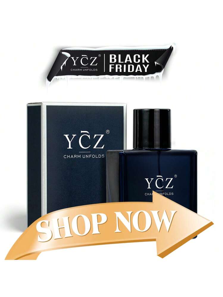 Ycz Midnight Marine Eau De Parfum For Men, 1.7 Fl Oz (50 ML), Long-Lasting Cologne, Fresh Marine & Woody Fragrance With Grapefruit, Ginger And Cedar Notes For Daily Wear, Date Night And Gifts