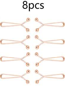 24/12/8/4/2件装腰部收紧扣，适用于宽松牛仔裤，无需缝纫的可拆卸扣，可重复使用的腰部收紧夹，金属胸针，适用于裤子、牛仔裤和裙子/本产品与实际产品尺寸存在一定差异，请在下单前确认您会使用它！ - 彩色 - 查看 23