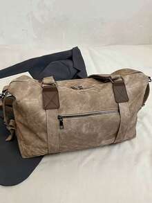 New Large Capacity Short Trip Travel Bag, Lightweight Outdoor Commute Shoulder Bag, Crossbody Bag, Handbag Tote For Women