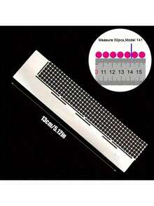 Linijka do malowania diamentami 5D z 240 pustymi kratkami – narzędzie do haftu DIY do okrągłych zestawów do malowania diamentami