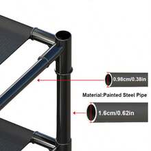 Multifunctional Metal Shoe Rack With Clothing Hanger, 5-Tier Space Saving Storage Organizer For Entryway, Dorm Room & Apartment, Easy Assembly Shoe Shelf For Shoes, Hats & Bags