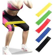 Ligas de Resistencia para Ejercicio, Bandas Elásticas de Resistencia con 5 Niveles de Resistencia, Ligas de Látex Natural para Hombre y Mujer, Ligas Gym para Musculación, Yoga, Fitness - Multicolor - Ver 5