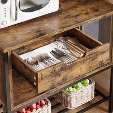 Baker's Racks - 棕色 + 寬 86 x 深 41.6 x 高 150cm - 查看 6