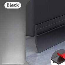 Weatherstrip Door Bottom Seal - Thickened Anti-Theft Silicone Material, Self-Adhesive Sound Insulation And Heat Insulation, Suitable For Glass/Wooden Doors. Flexible And Wear-Resistant Design. Improve Home Energy Efficiency, Effectively Prevent Cold Air Intrusion, Ensure Safety. - one-size - View 6