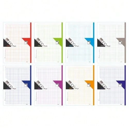 Pacsa 21048 - Recambio 90 g, A4, 100 hojas, color naranja - Multicolor - Ver 1