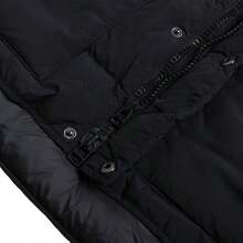 Columbia Men's Cotton Wallowa™ Down Hooded Jacket, Minimalist Lightweight Casual Down Jacket WE9054010 (80% Down, 20% Feather) - Black - View 7