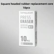 1pc Blue Fruit Shaped Mechanical Pencil With Eraser, Shaveless Eraser, Pencil-Type Eraser With Two Ends, Suitable For Art Students, High Erasability, Quick Erasing For Sketching - Press the Eraser - View 12