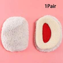 1 par/2 pares de orejeras, diadema, orejeras de unicolor, accesorio para clima frío al aire libre para mujeres y hombres, esencial para otoño/invierno - Multicolor - Ver 20