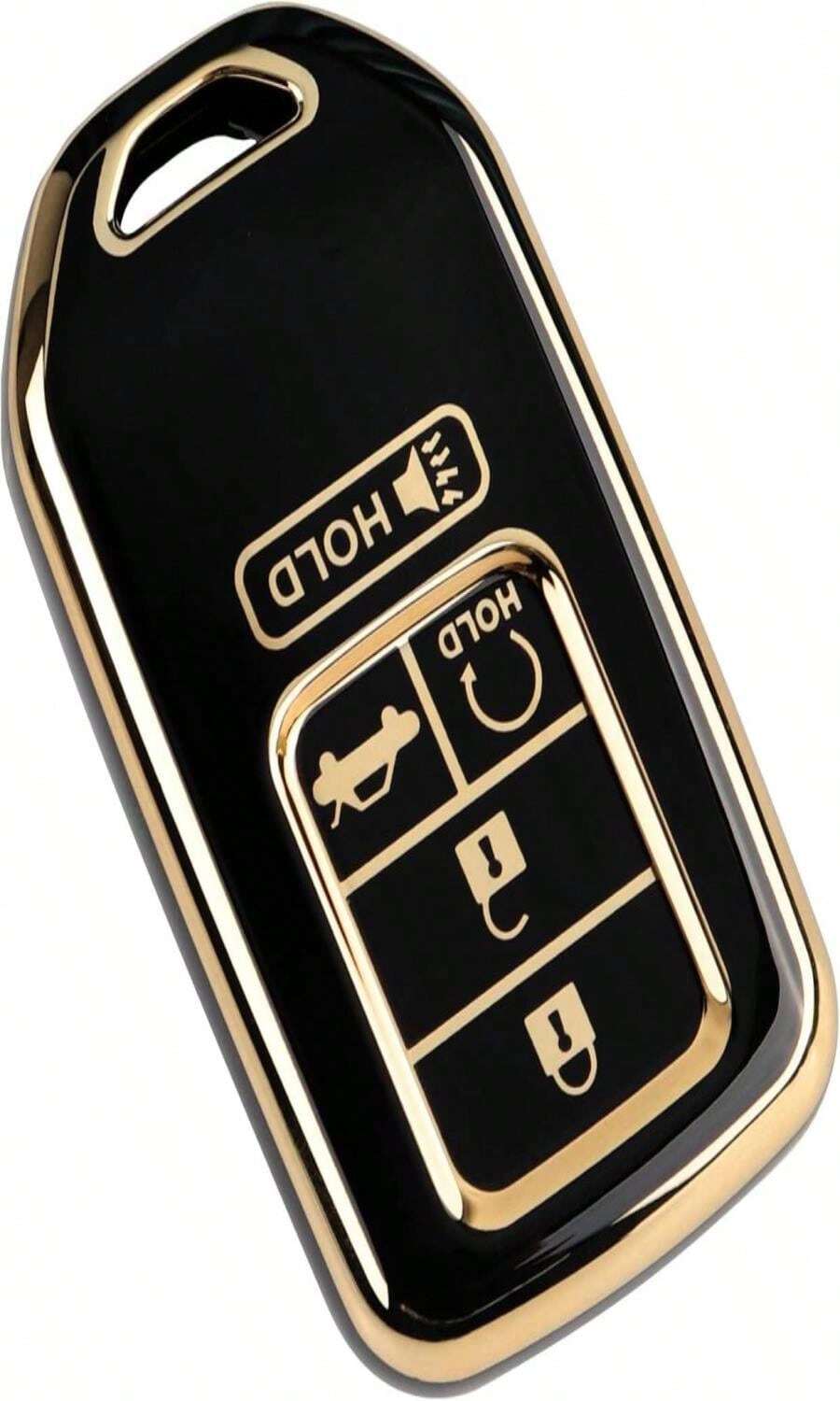 Car Key Fob Cover Compatible With Honda Accord Civic CRV,Soft TPU Key Fob Case With 5 Buttons,Car Essentials KKey Fob Protector (White) - ColorA - 查看 1