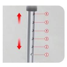 Silla de Ducha para Ancianos Taburete de  Antideslizante Plegable Especial para Personas Mayores Asiento de Baño Taburete - 6001 [Estilo Hogar] Blanco - Ajuste de altura de seis niveles + Patas antideslizantes - Ver 5