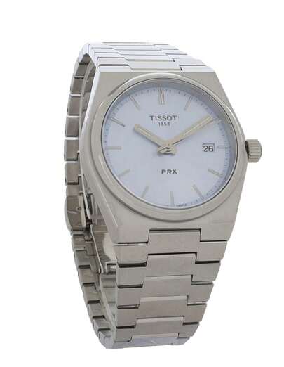 Tissot PRX Unsiex Stainless Steel Blue Dial Quartz Watch T137.210.11.351.00