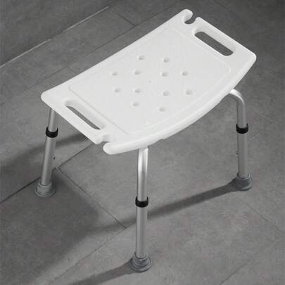 Silla de Ducha para Ancianos Taburete de  Antideslizante Plegable Especial para Personas Mayores Asiento de Baño Taburete