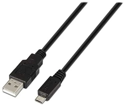  AISENS A101-0029 USB-Kabel 3 m USB 2.0 USB A Micro-USB B Schwarz