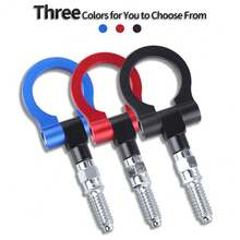1pc Car Bumper Tow Hook, Universal Japanese Style Front/Rear Towing Hook - A - View 6
