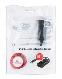 Gembird A-CM-LAN-01 adaptador y tarjeta de red Ethernet 1000 Mbit/s - Blanco - Ver 1