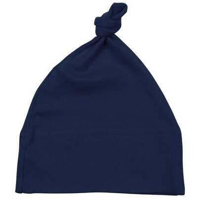 Babybugz Baby Winter Hat (Nautical Navy) - 100% Combed Ring-Spun Organic Cotton - 200gsm - (PC5008)