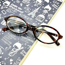 Women Half Round  Retro  Protection Fashion 2025 Rugged Stylish Oval - Óptica - Ver 6
