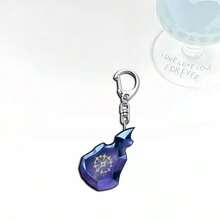 1 Peça Chaveiro Pingente de Anime da Moda, Ornamento para Mochila e Chaves de Carro, Adequado para Família, Amigos, Aniversário, Natal, Halloween, Enfeites de Meia, Presentes - Multicolorido - Visão 24