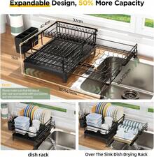 Dish Racks - 42.D X 56.9W X 16H cm - View 9