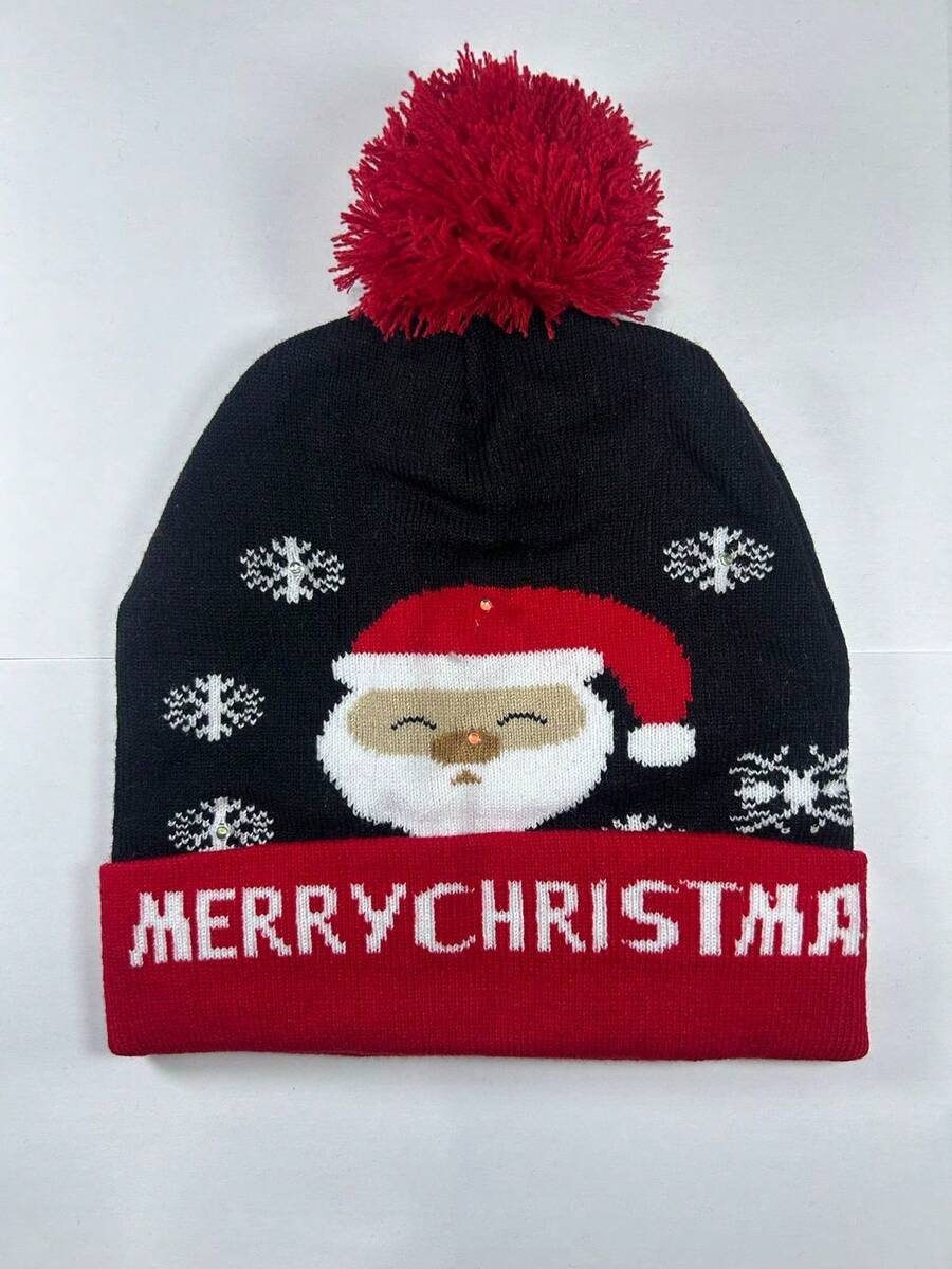 gorra navideño con luz - F - Ver 1