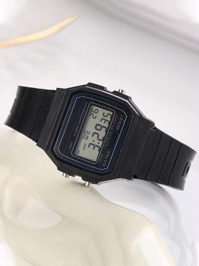 Men Horloge LED Digital Watches Man Sports Military Wristwatches Vintage Silicone Wristb Electronic Klok view 2