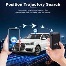 1pc Mini GF-07 GPS Car Tracker Real Time Tracking Anti-Theft Anti-Lost Locator Strong Magnetic Mount SIM Message Positioner Auto - Multicolor - View 10