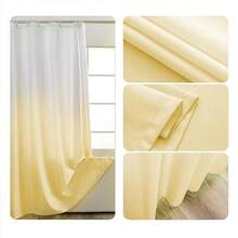 Yellow Ombre Shower Curtain Sets For Bathroom Accessories Fabric Polyester Waterproof Modern Shower Curtain Liner With 12 Hooks W72xL84{"Color_name":"Yellow","Size_name":"72\"Wx84\"L(Packof1)"} - 多色23 - 查看 7