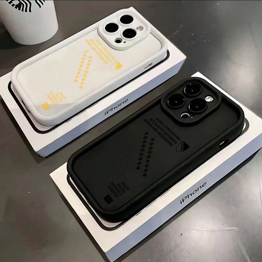 Bosnia And Herzegovina Passport Phone Case Cover Compatible With  16e 16 15 14 13 12 11 Pro Max Mini XR XS X 7 8 6s Plus Soft TPU Back Cover - Compatible With  17 Case,  17 Pro Case,  17 Pro Max Case - TYB-2183CS25321A1 - 查看 1