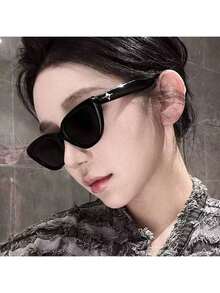 2025新款猫眼时尚眼镜一副，简约高品质，适合方脸和圆脸，时尚欧式街头风