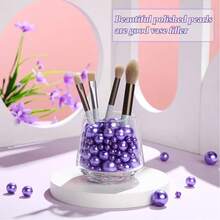 100g Relleno de perlas flotantes artificiales, para decoración de jarrones, decoración de velas flotantes, centro de mesa del hogar, adecuado para bodas DIY, cumpleaños, fiestas temáticas, decoración de Halloween y centros de mesa navideños, 10mm, 16mm, 20mm (incluye perlas de agua)